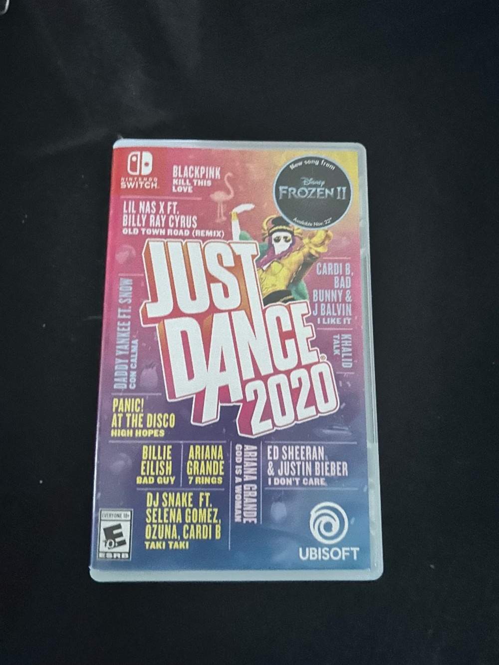 Nintendo Switch Just Dance 2020 in case